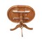 International Concepts Round 36 in Round Top Pedestal Table with 12 in Leaf, 35.3 in H, Distressed Oak, 36 W, 48 L, Wood K42-36RXT-6B - alternate 5